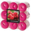 18 Flavour by GALA Duftlichte Ø 38 mm · 24 mm weinrot - Wild Raspberry in Polycarbonathülle